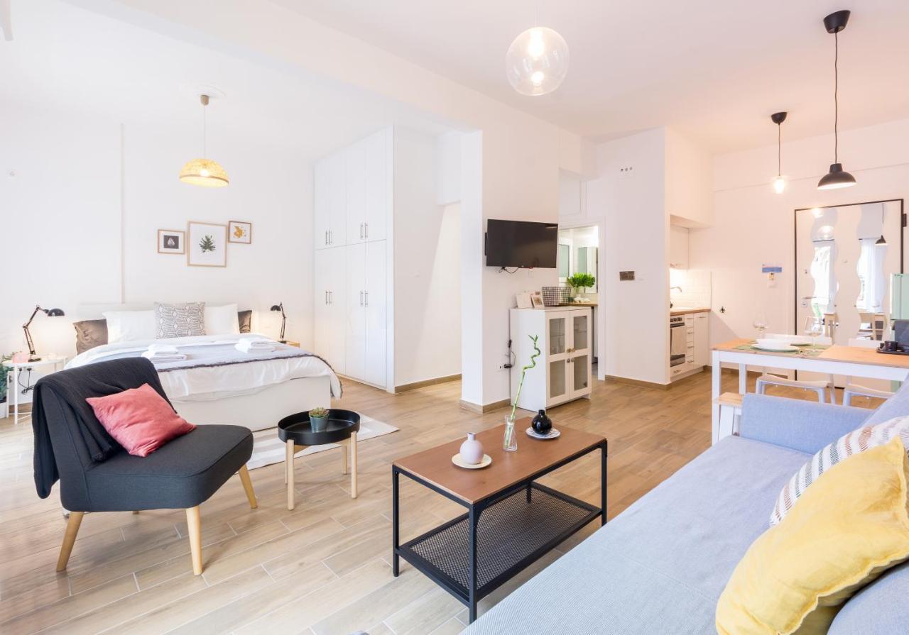 Wide Comfy Studio Apartment Centrally Located In Thissio Atena Exterior foto